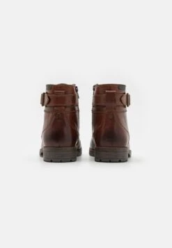 Pier One LEATHER - Schnürstiefelette - Brown -Modekleidung f0d31109fe1f47ea903aff8f0ce6c14c