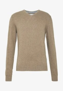 Pier One Strickpullover - Mottled Beige -Modekleidung f2b8ba873cd74dc7b3e9bc272c9e88e8