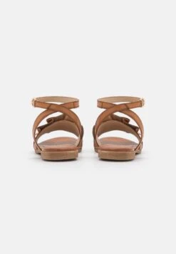 Anna Field LEATHER - Riemensandalette - Cognac -Modekleidung f609940ed47a498d983bbe77ad6bf7ce