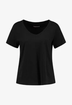 Anna Field T-Shirt Basic - Black -Modekleidung f7cb69534331411db45d95df342bc5bb