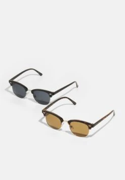 Pier One 2 PACK - Sonnenbrille - Brown/black -Modekleidung fc843ea18b9a49fb93975930696106b8 1