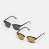 Pier One 2 PACK - Sonnenbrille - Brown/black -Modekleidung fc843ea18b9a49fb93975930696106b8