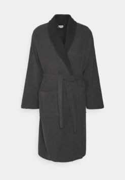 Pier One SHAWL TOWEL BATHROBE - Bademantel - Dark Grey -Modekleidung fc899b7e716e4af0a060b8230c31bf9e