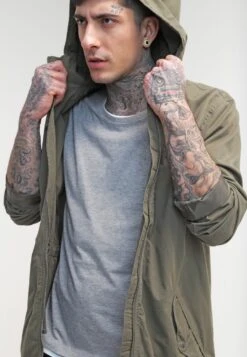 Pier One Parka - Khaki 11 Pier One Parka - Khaki -Modekleidung ffa45efc2dcd46dca209c3efa063c7ea